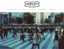 Tablet Screenshot of amplifypartnersllc.com